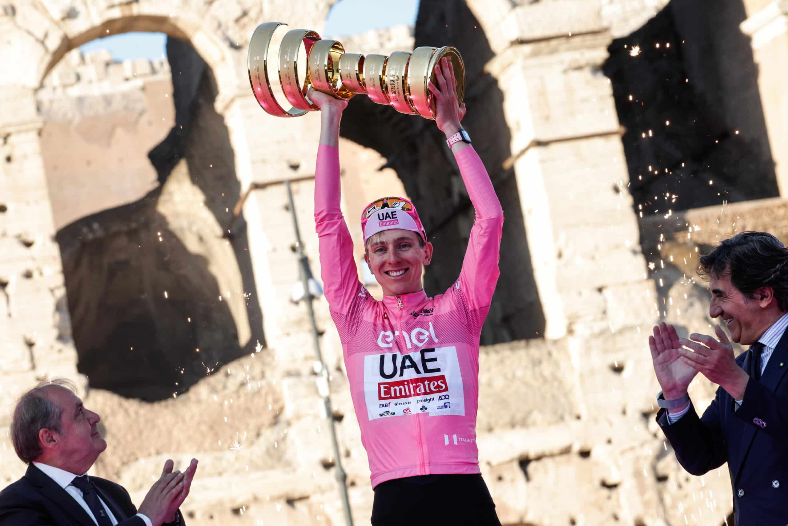 Tadej Pogacar se proclama campeón del Giro de Italia mayo 2024