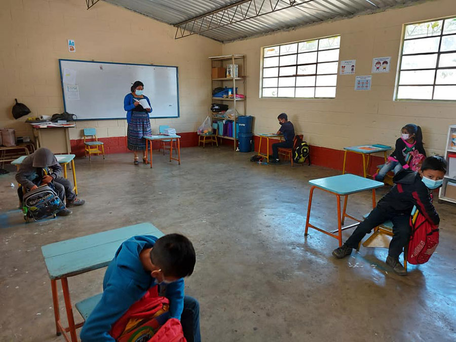 Suspenden clases presenciales en cabecera de Totonicapán