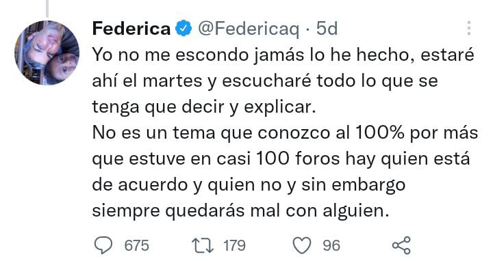 Quijano confirmó su participación en la votación de la Reforma Eléctrica. Foto: Twitter/@Federicaq