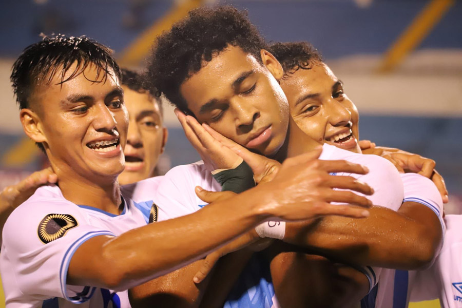 Arquimides Ordoñez, jugador de la Selección Sub-20 de Guatemala