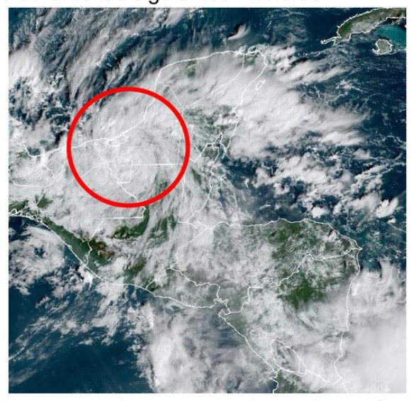 tormenta Lisa se degrada a depresión tropical