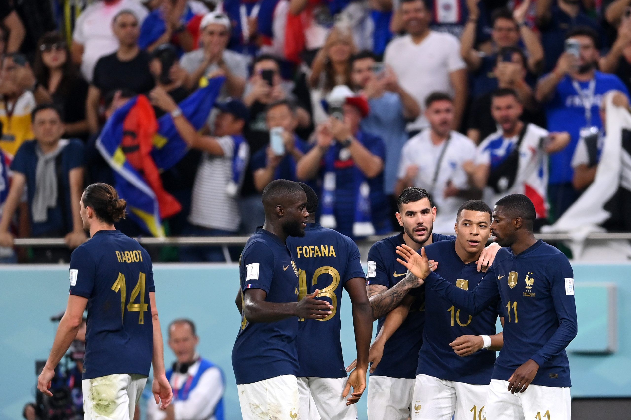 Francia elimina a Polonia y se instala en los cuartos de final del Mundial