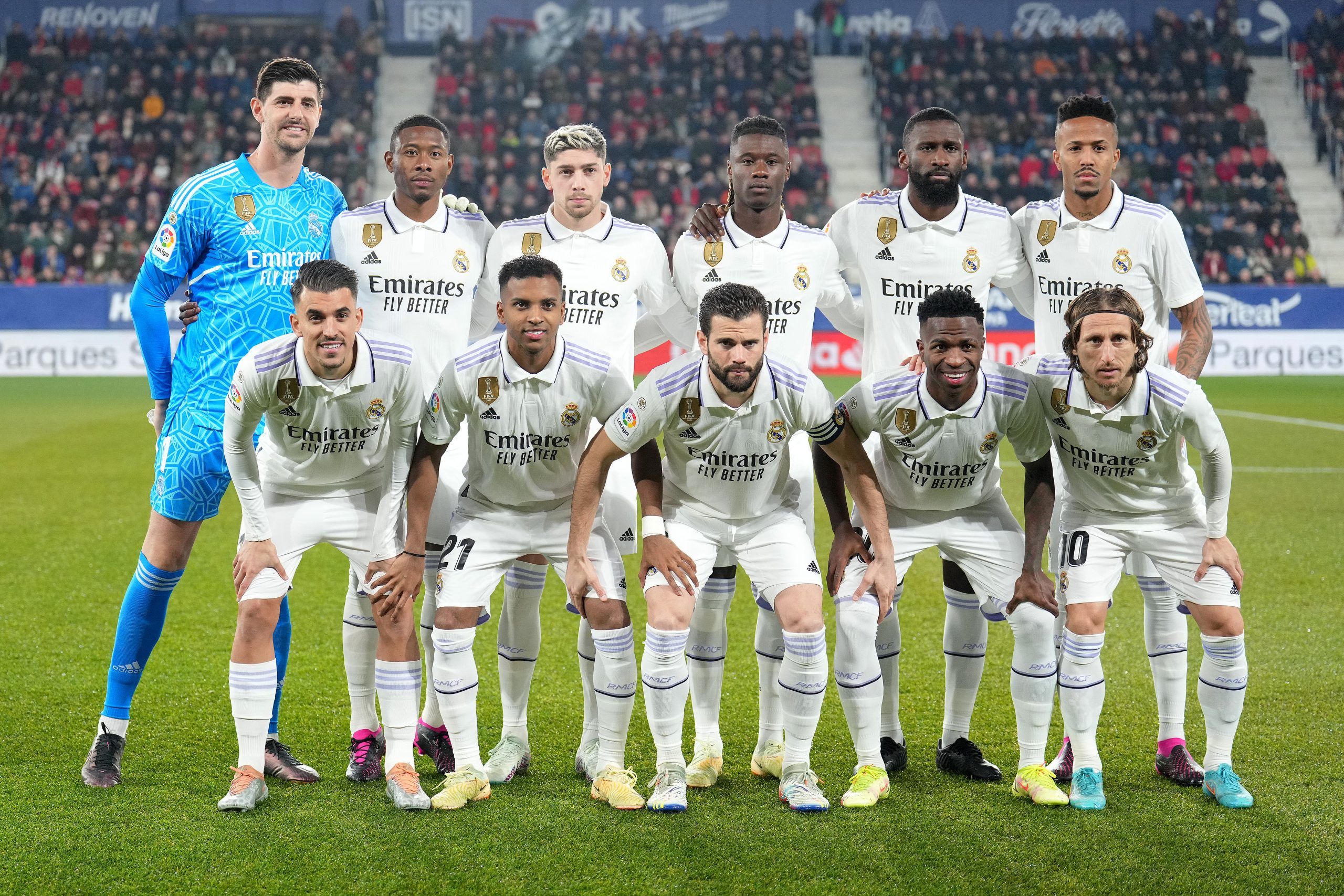 El Real Madrid Derrota Al Osasuna Previo Al Juego En Liverpool