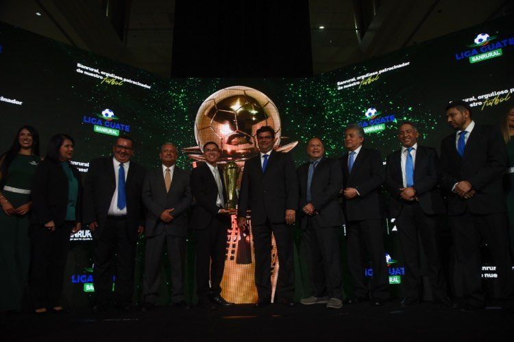 Así es el nuevo trofeo de la Liga Guate Banrural desde 2023