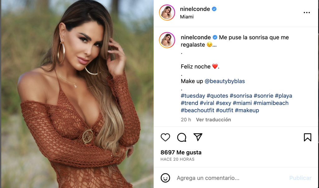 Ninel Conde publinews octubre 2023