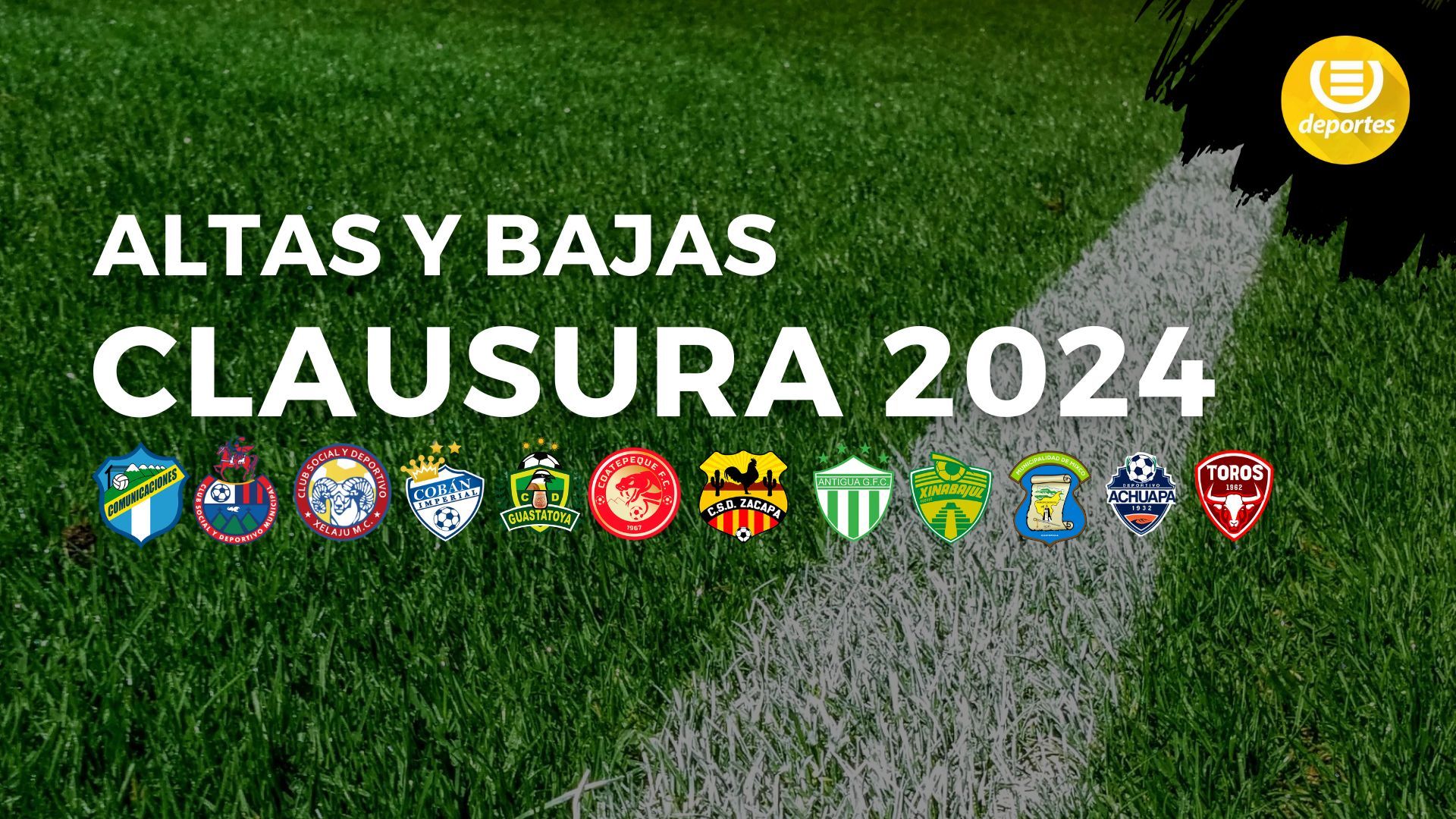 Altas y bajas para el Torneo Clausura 2024 de la Liga Nacional