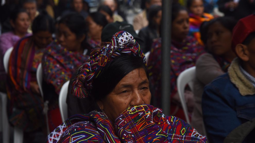 quema de la embajada de España en Guatemala