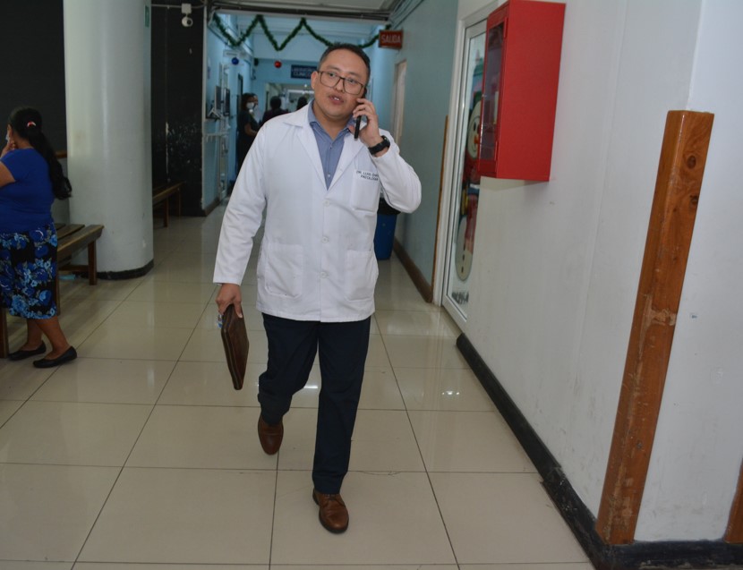 Luis Arturo Chávez es nombrado como director del hospital Roosevelt
