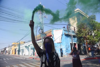 marcha por el Día de la Mujer en Guatemala, 8 de marzo de 2024