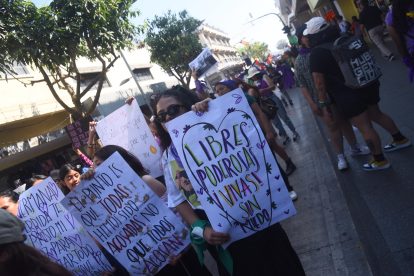 marcha por el Día de la Mujer en Guatemala, 8 de marzo de 2024