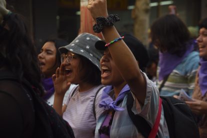 marcha por el Día de la Mujer en Guatemala, 8 de marzo de 2024