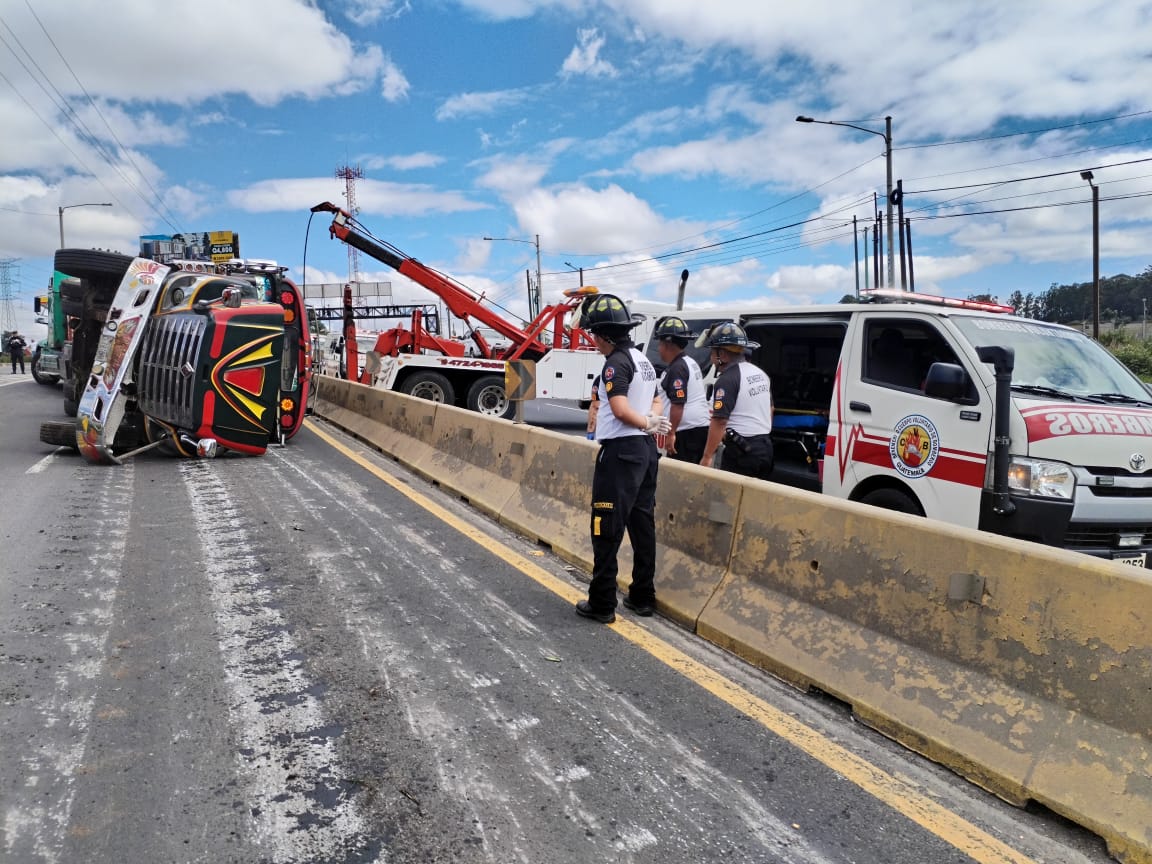 accidente en Km. 22 de ruta al Pacífico